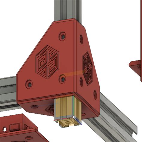 Hypercube Evolution Bracket and spacer 